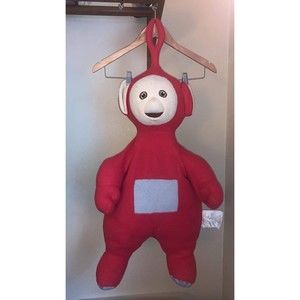VINTAGE 1998 Playskool Red Teletubbies PO Stuffed Doll Discontinued 15"